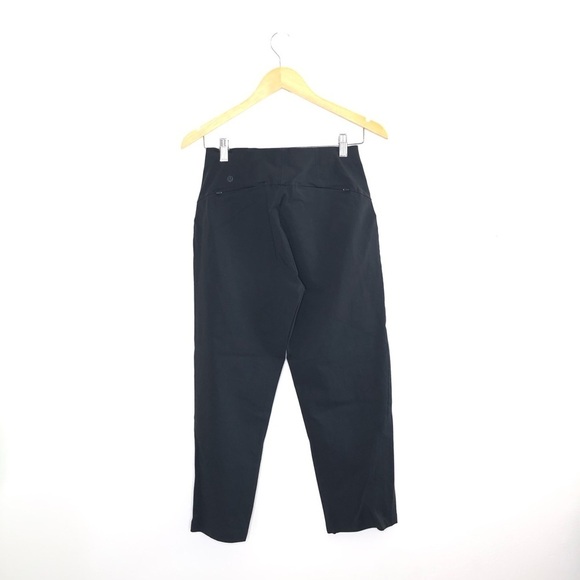 Lululemon Athletica Black In Power Mid-rise Pants 4 - Picture 6 of 7